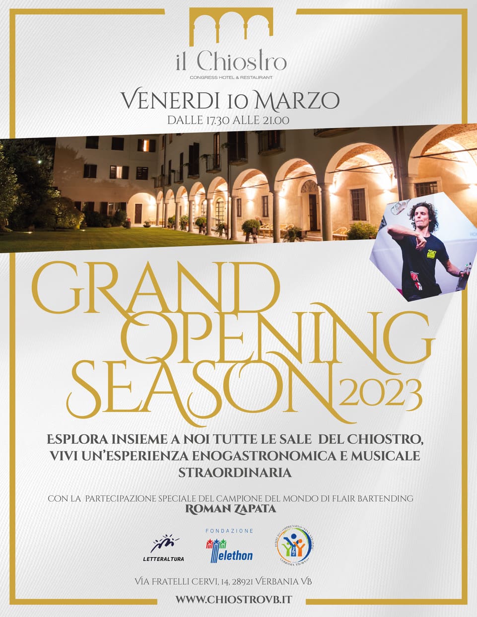 evento 10 marzo Chiostro
